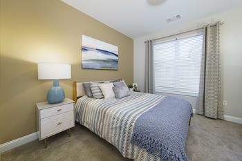 Bedroom with nightstand